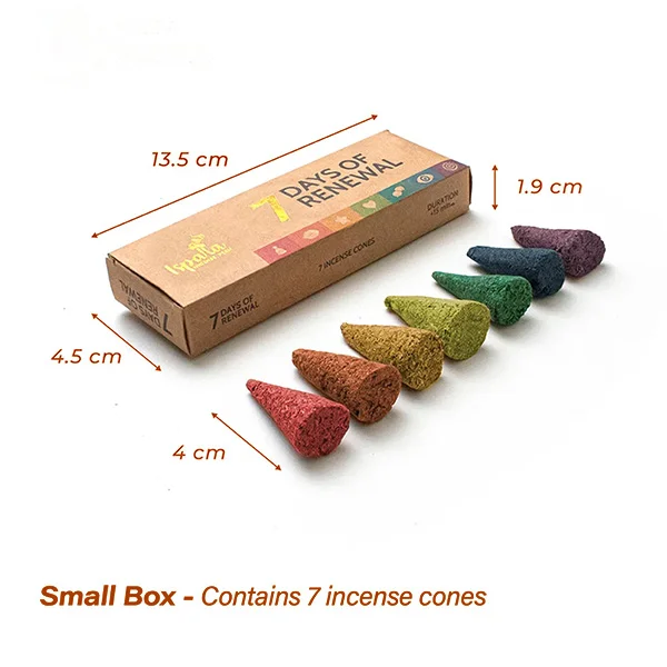 ispalla-7-days-of-renewal-incense-cones-packaging-export-peru-grupo-agro-trading-export (1) Packaged incense cones