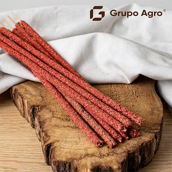 palo-santo-rose-incense-sticks-23cm-natural-handmade-wholesale-exporter-peru-grupo-agro-trading-export Incienso de Palo Santo y Rosa - Image 1